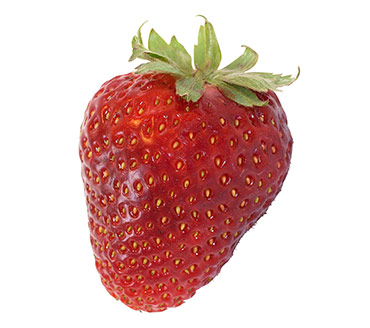 Foto einer Erdbeere